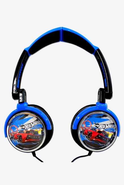 Hot Wheels ZVHW-1500_HotWheels On The Ear Headphones (Blue) Hot Wheels ZVHW-1500_HotWheels On The Ear Headphones (Blue)