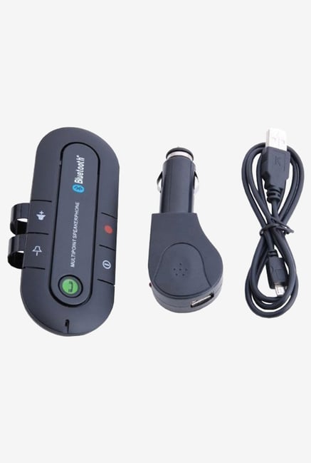 JT Car Bluetooth Receiver Hands Free Kit (Black) JT Car Bluetooth Receiver Hands Free Kit (Black)