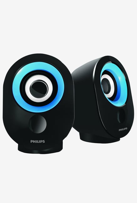 Philips SPA-50 2.0 Speaker with USB Plug (Blue) Philips SPA-50 2.0 Speaker with USB Plug (Blue)