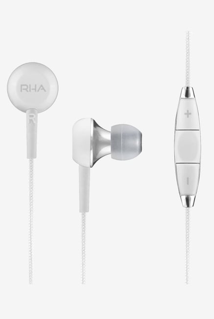 RHA MA450i Noise Isolating In the Ear Earphones (White) RHA MA450i Noise Isolating In the Ear Earphones (White)