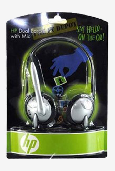 HP EL283PAUUF Dual Earphone with Mic (Black) HP EL283PAUUF Dual Earphone with Mic (Black)