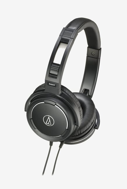 Audio Technica ATH-WS 55 On-Ear Headphone (Black) Audio Technica ATH-WS 55 On-Ear Headphone (Black)