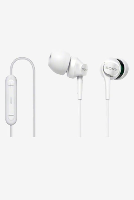 Sony DR-EX101IP-W In-Ear Headphones (White) Sony DR-EX101IP-W In-Ear Headphones (White)