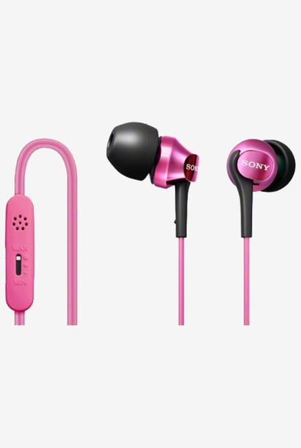 Sony DR-EX102VP-P In-Ear Headphones (Pink) Sony DR-EX102VP-P In-Ear Headphones (Pink)