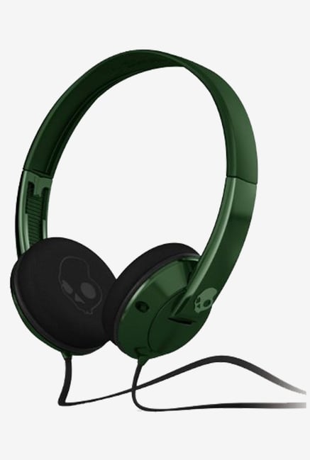 Skullcandy SGURFZ-084 Uprock On the Ear Headphone (Green) Skullcandy SGURFZ-084 Uprock On the Ear Headphone (Green)