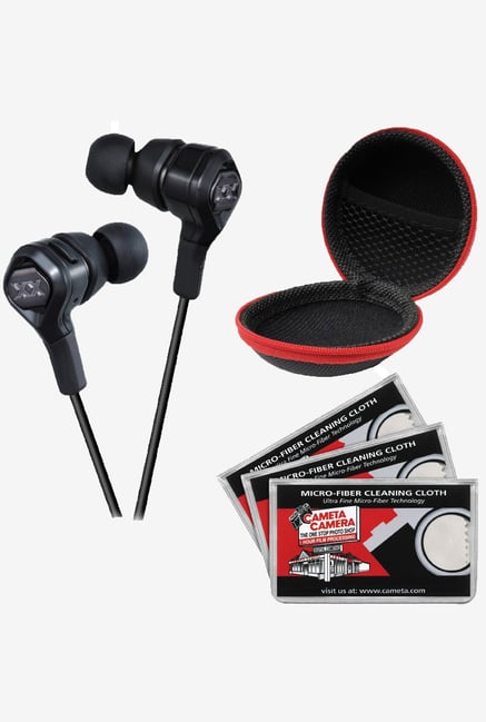 JVC HA-FR100X XX Elation Series Inner Ear Headphones (Black) JVC HA-FR100X XX Elation Series Inner Ear Headphones (Black)