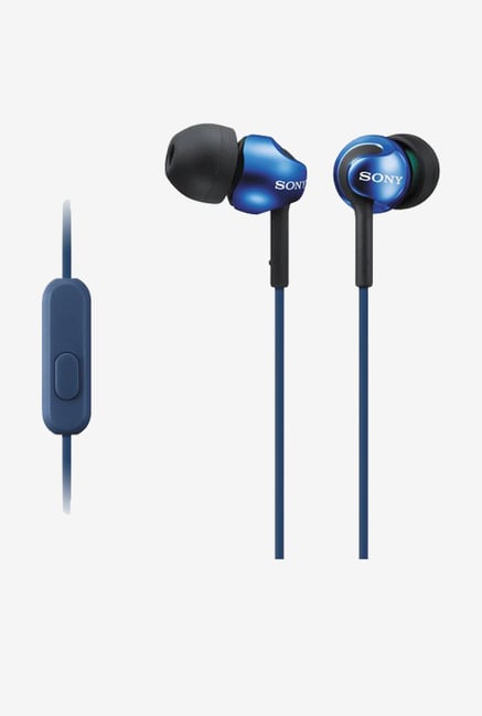 Sony MDR-EX100LP In the Ear Lightweight Headphones (Blue) Sony MDR-EX100LP In the Ear Lightweight Headphones (Blue)