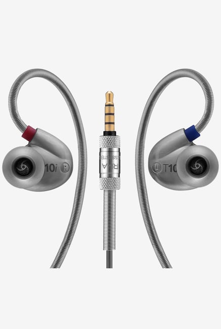 RHA T10i High Fidelity In the Ear Headphone (Grey) RHA T10i High Fidelity In the Ear Headphone (Grey)