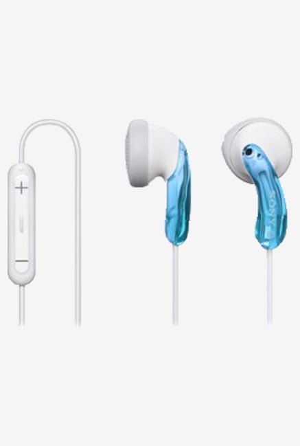 Sony DRE10iP/PBLU Flat Noodle Headphones (Blue) Sony DRE10iP/PBLU Flat Noodle Headphones (Blue)