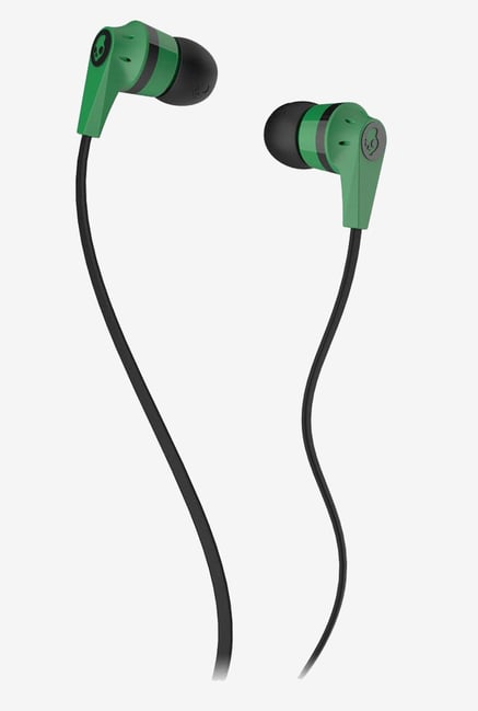 Skullcandy S2IKDZ-102 In the Ear Headphone (Green /Black) Skullcandy S2IKDZ-102 In the Ear Headphone (Green /Black)