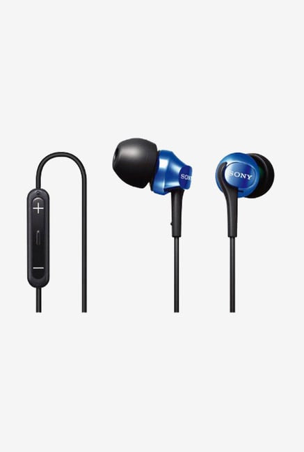Sony MDR-EX60IP/LI In the Ear Headphones (Blue) Sony MDR-EX60IP/LI In the Ear Headphones (Blue)
