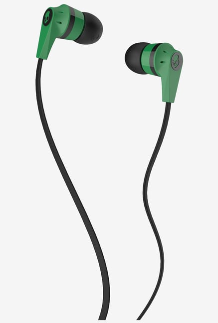 Skullcandy S2IKDZ-102 In the Ear Headphone (Green/Black) Skullcandy S2IKDZ-102 In the Ear Headphone (Green/Black)