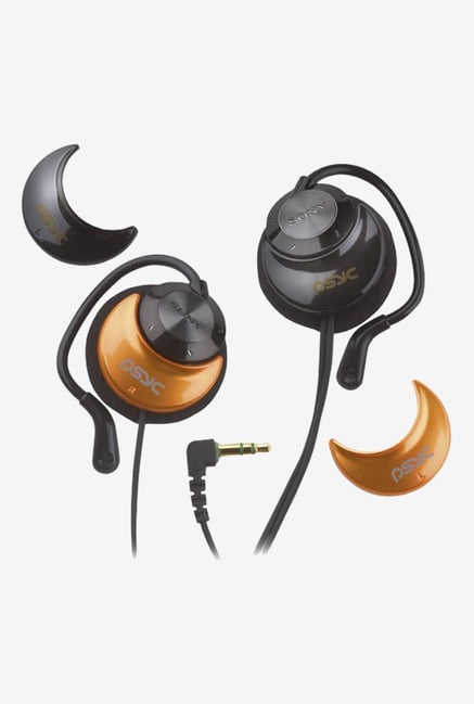 Sony MDRQ23LPPSBLK Headphones In the Ear (Black & Orange) Sony MDRQ23LPPSBLK Headphones In the Ear (Black & Orange)