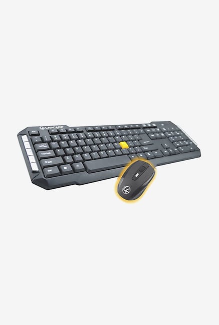Lapcare Retreat L 900 Wireless Keyboard Mouse (Black) Lapcare Retreat L 900 Wireless Keyboard Mouse (Black)