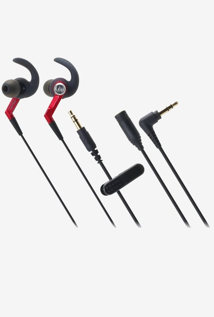 Audio Technica In the Ear Sports Headphones ATH-CKP500 (Red) Audio Technica In the Ear Sports Headphones ATH-CKP500 (Red)