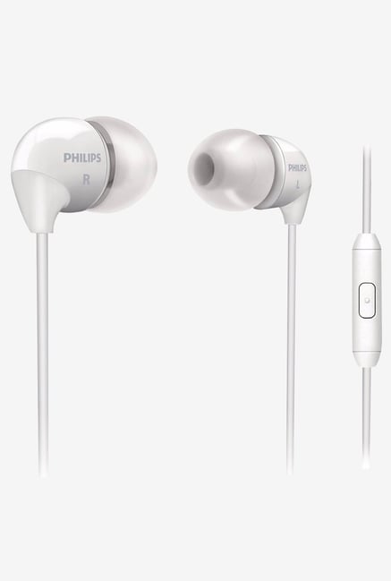 PhilipsSHE3595WT/00 In The Ear Headphone In-Line Mic (White) PhilipsSHE3595WT/00 In The Ear Headphone In-Line Mic (White)