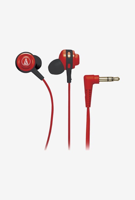 Audio Technica ATH-COR150RD Core Bass Headphones (Red) Audio Technica ATH-COR150RD Core Bass Headphones (Red)