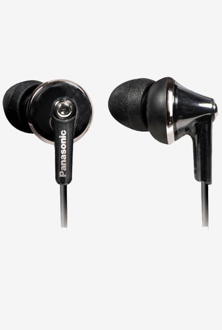 Panasonic RP-TCM190E-K Extra Bass In The Ear Earphone (Black) Panasonic RP-TCM190E-K Extra Bass In The Ear Earphone (Black)