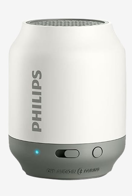 Philips BT50W/37 Wireless Mini Bluetooth Speaker (White) Philips BT50W/37 Wireless Mini Bluetooth Speaker (White)