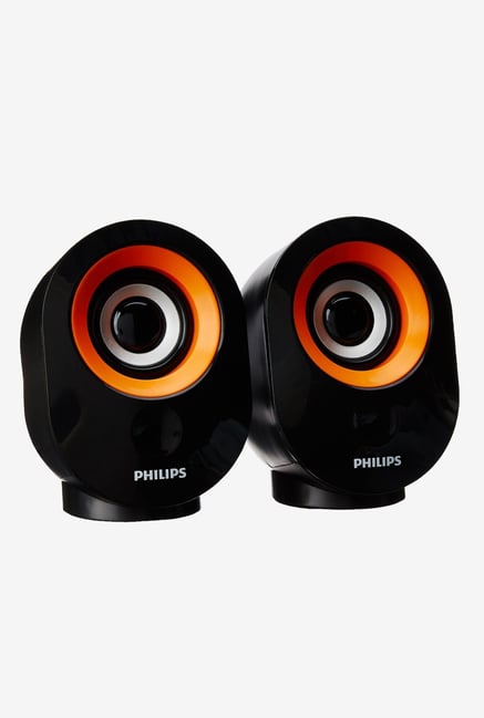 Philips SPA50G/94 2.0 Channel Speakers (Orange) Philips SPA50G/94 2.0 Channel Speakers (Orange)