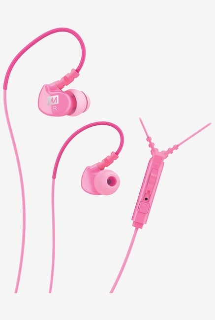 MEE Audio Sport-Fi M6P Memory Wire Headphones(Pink) MEE Audio Sport-Fi M6P Memory Wire Headphones(Pink)