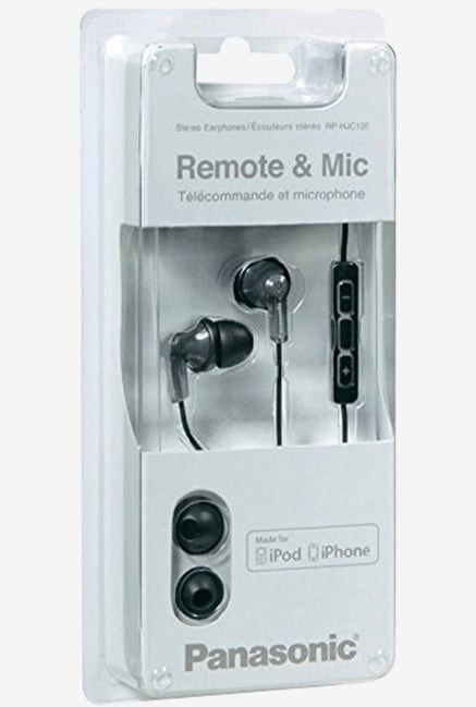 Panasonic RP-HJC120E-K Water Resistant Headphone (Black) Panasonic RP-HJC120E-K Water Resistant Headphone (Black)