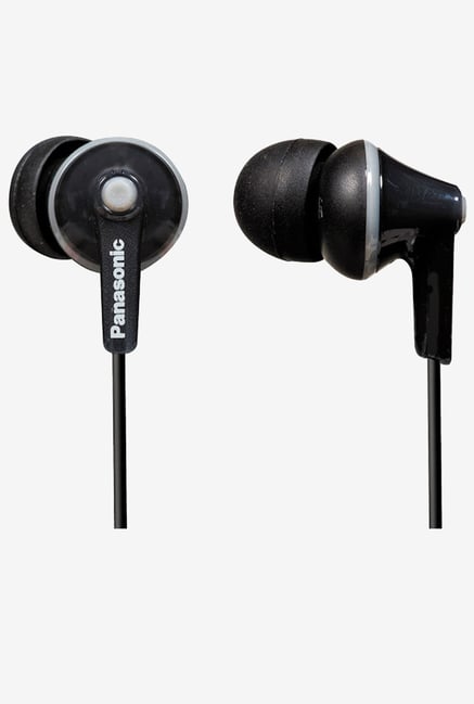 Panasonic RP-HJE123P1K Earphone (Black) Panasonic RP-HJE123P1K Earphone (Black)