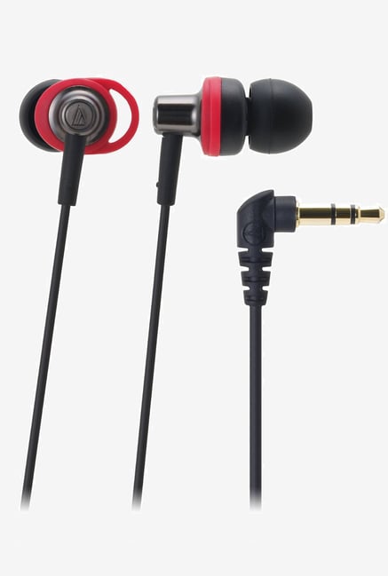 Audio Technica ATH-CK505M Loop Support Headphones (Red) Audio Technica ATH-CK505M Loop Support Headphones (Red)
