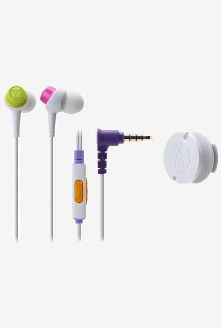 Audio Technica ATH-CKL203iS Dip Canal Type (White crazy ) Audio Technica ATH-CKL203iS Dip Canal Type (White crazy )