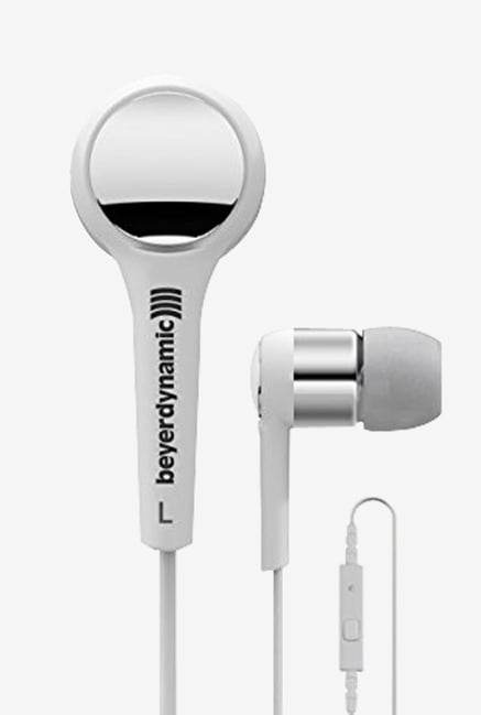 Beyerdynamic MMX 102 iE In the Ear Headphones (White/Silver) Beyerdynamic MMX 102 iE In the Ear Headphones (White/Silver)
