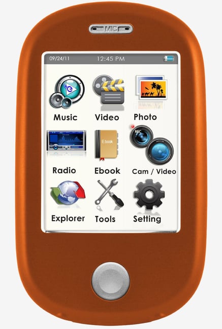 Ematic EM638VIDRG Touch Screen MP3 Video Player (Red) Ematic EM638VIDRG Touch Screen MP3 Video Player (Red)