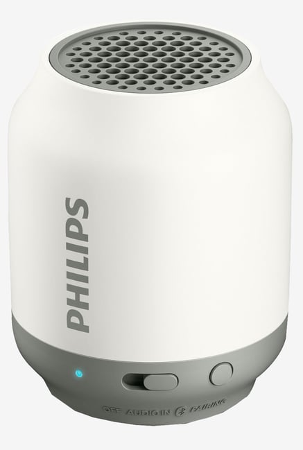Philips BT50W/00 Protable Bluetooth Speakers (White) Philips BT50W/00 Protable Bluetooth Speakers (White)