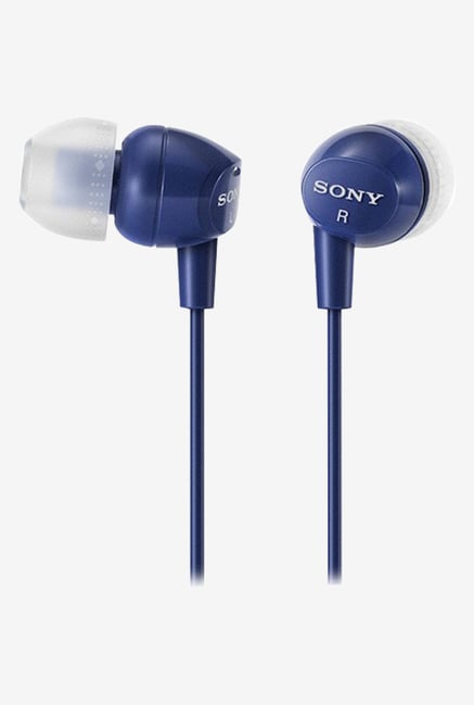 Sony Lightweight In the Ear Deep Bass Headphones (Blue) Sony Lightweight In the Ear Deep Bass Headphones (Blue)