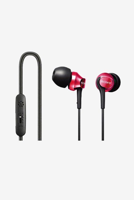 Sony DR-EX62VP R In the Ear Headphones (Red) Sony DR-EX62VP R In the Ear Headphones (Red)