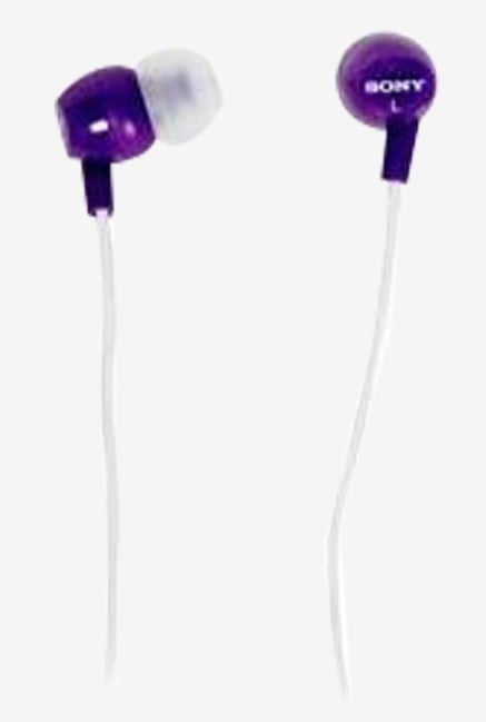 Sony Lightweight Stereo Earbud Headphone (Purple) Sony Lightweight Stereo Earbud Headphone (Purple)