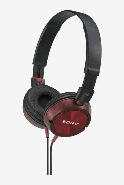 Sony MDR-ZX300-REDD Stereo Wired Headphones (Red) Sony MDR-ZX300-REDD Stereo Wired Headphones (Red)