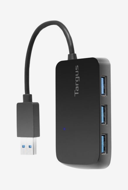 Targus ACH124AP-50 3.0 USB 4 Port Hub (Black) Targus ACH124AP-50 3.0 USB 4 Port Hub (Black)