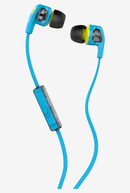 Skullcandy S2PGFY-327 Earphones (Hot Blue/Hot Lime) Skullcandy S2PGFY-327 Earphones (Hot Blue/Hot Lime)