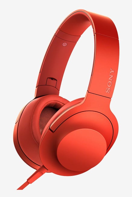 Sony MDR-100AAP On-Ear Audio Headphones (Cinnabar Red) Sony MDR-100AAP On-Ear Audio Headphones (Cinnabar Red)