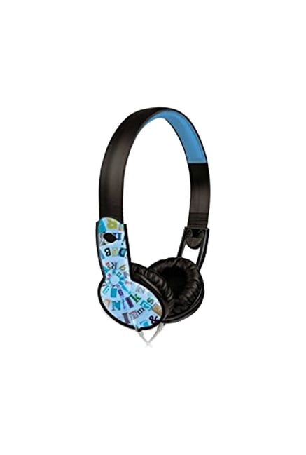 Maxell 190297 Safe Soundz Overear Headphones- Blue Maxell 190297 Safe Soundz Overear Headphones- Blue