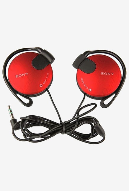 Sony SNY-HF-RD41 On the Ear Ear-pad Headphones (Red) Sony SNY-HF-RD41 On the Ear Ear-pad Headphones (Red)
