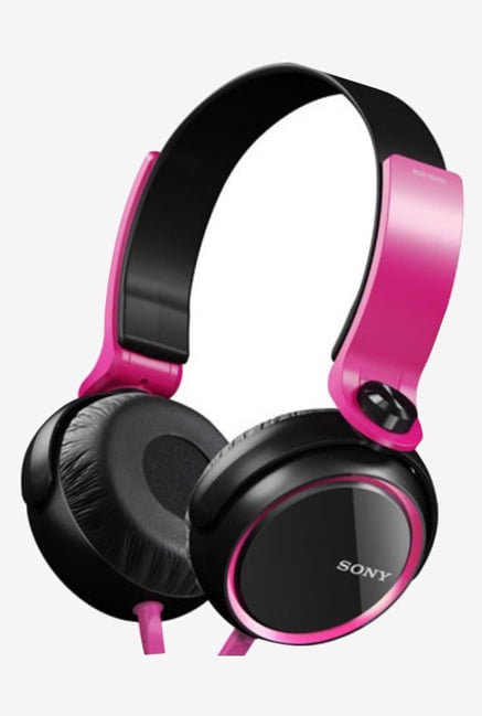 Sony MDR-XB400 XB Series Extra Bass Headphones (Pink) Sony MDR-XB400 XB Series Extra Bass Headphones (Pink)