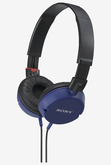 Sony MDR-ZX100/BLU ZX-Series Monitor Headphones (Blue) Sony MDR-ZX100/BLU ZX-Series Monitor Headphones (Blue)