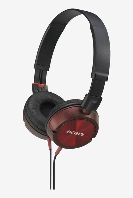 Sony MDR-ZX300 Sound Monitoring Headphones (Red) Sony MDR-ZX300 Sound Monitoring Headphones (Red)