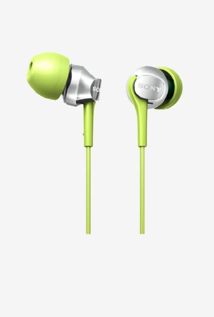 Sony MDR-EX100LP(G) Bass Earbuds (Green) Sony MDR-EX100LP(G) Bass Earbuds (Green)