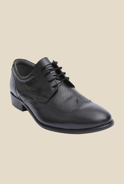 Salt 'n' Pepper Rafael Black Derby Shoes Salt 'n' Pepper Rafael Black Derby Shoes
