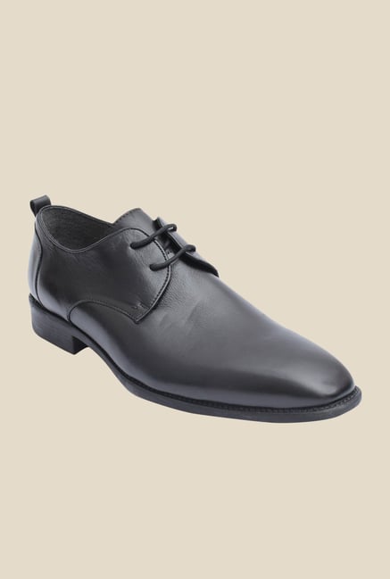 Salt 'n' Pepper Figo Black Derby Shoes Salt 'n' Pepper Figo Black Derby Shoes