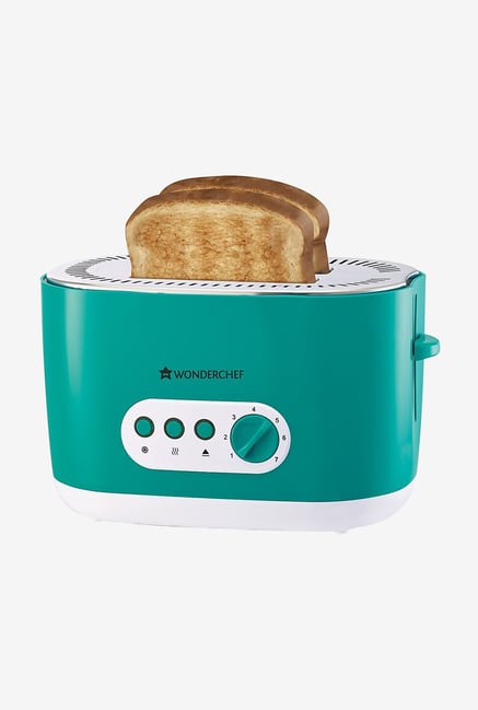 Wonderchef Regalia 2 Slice 780 W Toaster (Green) Wonderchef Regalia 2 Slice 780 W Toaster (Green)