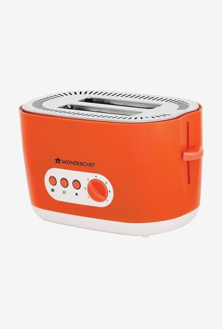 Wonderchef Regalia 2 Slice 780 W Toaster (Orange) Wonderchef Regalia 2 Slice 780 W Toaster (Orange)