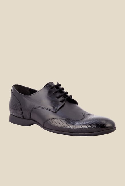 Salt 'n' Pepper Smoke Black Derby Shoes Salt 'n' Pepper Smoke Black Derby Shoes